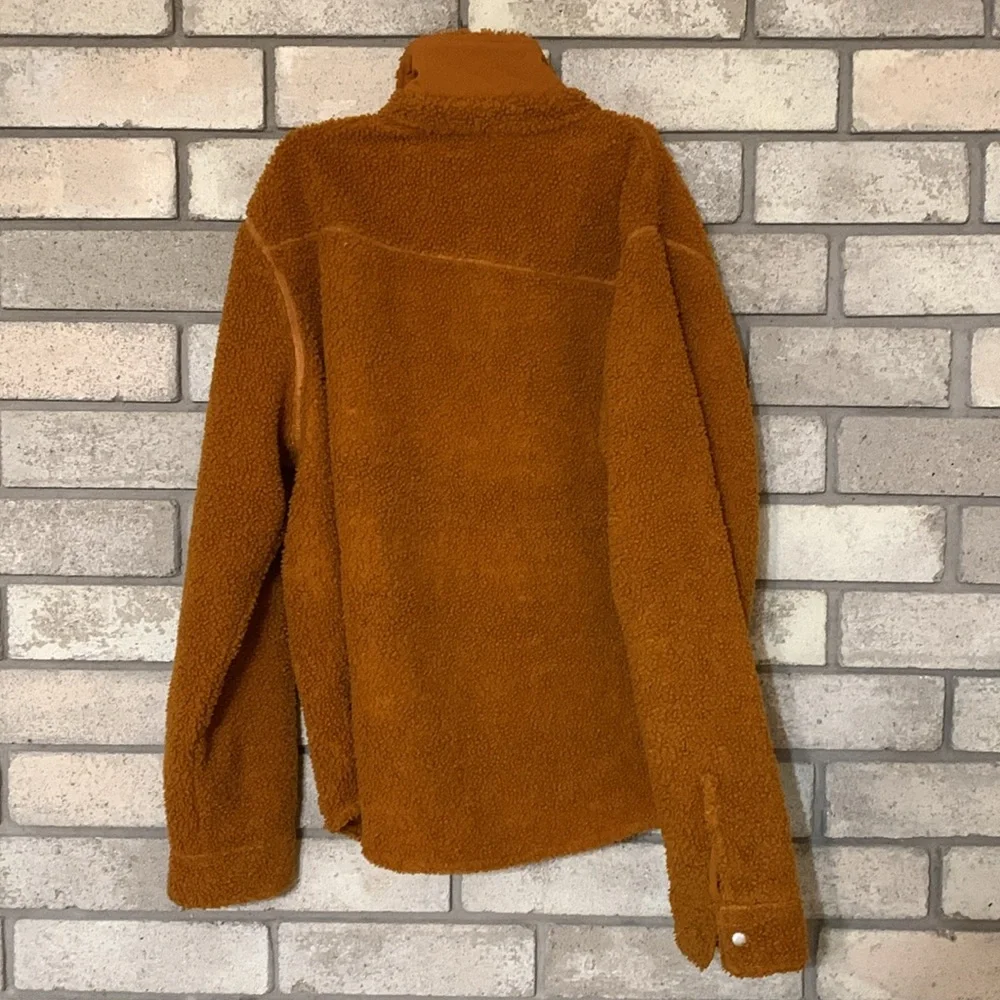 Goodfellow & Co Men's Brown Sherpa Sweater - Picture 3 of 4